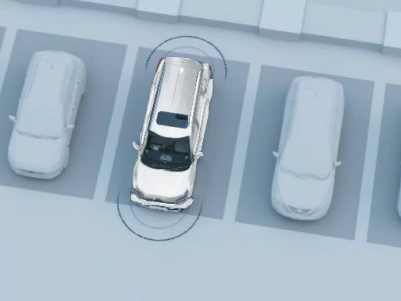 Cảm biến cảnh báo va chạm phía trước và sau 